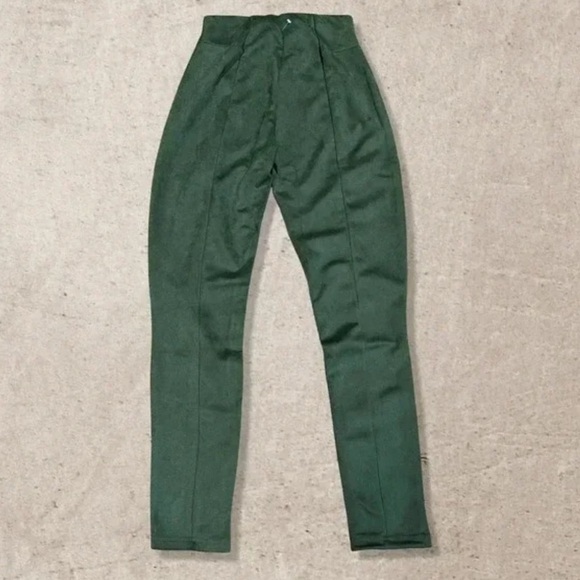 Three Dots Olive Skinny Pants - Picture 2 of 5